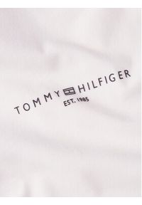TOMMY HILFIGER - Tommy Hilfiger Bluzka Mini Corp Logo WW0WW39784 Écru Relaxed Fit. Materiał: bawełna #7