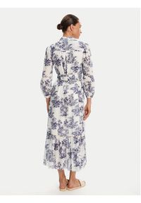 Iconique Sukienka letnia IC25-078 Biały Relaxed Fit. Kolor: biały. Materiał: bawełna. Sezon: lato