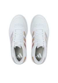 Adidas - adidas Sneakersy Courtblock IG6884 Biały. Kolor: biały. Materiał: skóra #4