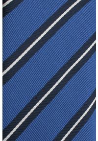 Klasyczny Krawat Klubowy - Alties - w Prążek, Niebieski. Kolor: niebieski. Materiał: tkanina. Wzór: prążki. Styl: klasyczny #2