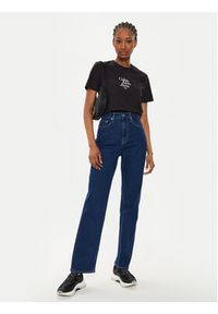 Calvin Klein Jeans T-Shirt Front Graphic J20J224890 Czarny Regular Fit. Kolor: czarny. Materiał: bawełna