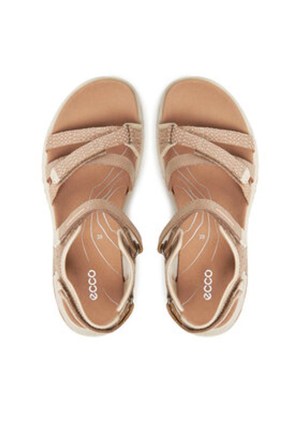 ecco - ECCO Sandały Offroad Roam 85330361244 Beżowy. Kolor: beżowy. Materiał: nubuk, skóra