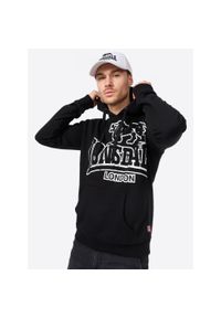 Bluza z kapturem Lonsdale Tadley. Typ kołnierza: kaptur. Kolor: czarny, wielokolorowy, biały #1