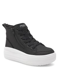 skechers - Skechers Sneakersy 310253L BLK Czarny. Kolor: czarny. Materiał: materiał #8