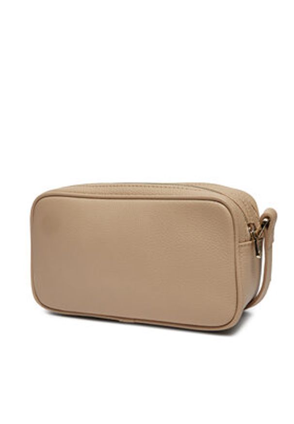 Patrizia Pepe Torebka 8B0185/L001-B524 Beżowy. Kolor: beżowy. Materiał: skórzane