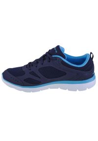 skechers - Buty sportowe Sneakersy damskie, Skechers Summits Suited. Zapięcie: sznurówki. Kolor: niebieski. Materiał: guma, syntetyk, tkanina, materiał. Szerokość cholewki: normalna. Sport: turystyka piesza #2