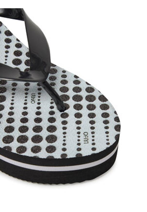 Liu Jo Japonki Ciabatta VA5188 E1005 Czarny. Kolor: czarny. Materiał: syntetyk