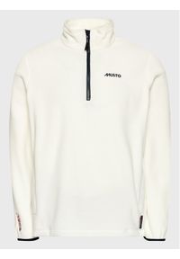 Musto Polar M Snug Fleece 2.0 82284 Écru Slim Fit. Materiał: polar, syntetyk