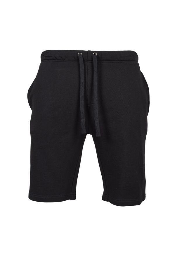Urban Classics - Szorty Urban Classic basic sweat. Kolor: czarny. Długość: krótkie. Sezon: lato