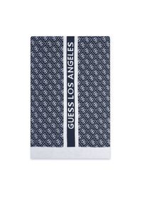 Guess Szalik W4BZ22 Z3JD2 Granatowy. Kolor: niebieski. Materiał: poliester, materiał