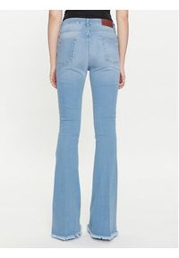 Rinascimento Jeansy CFC0117717003 Niebieski Flare Fit. Kolor: niebieski #4