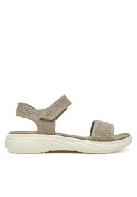 Clara Barson Sandały R25SS02835 Beżowy. Kolor: beżowy. Materiał: materiał