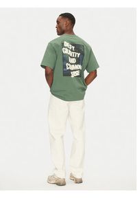The North Face T-Shirt Heritage NF0A8C3Q Zielony Relaxed Fit. Kolor: zielony. Materiał: bawełna #4
