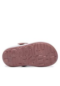 TOMMY HILFIGER - Tommy Hilfiger Klapki Comfy Sandal T3A2-33290-0083 M Biały. Kolor: biały #5