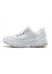 skechers - Buty na co dzień damskie SKECHERS ICONIC skóra. Okazja: na co dzień. Kolor: biały. Materiał: skóra. Model: Skechers Sport. Sport: turystyka piesza