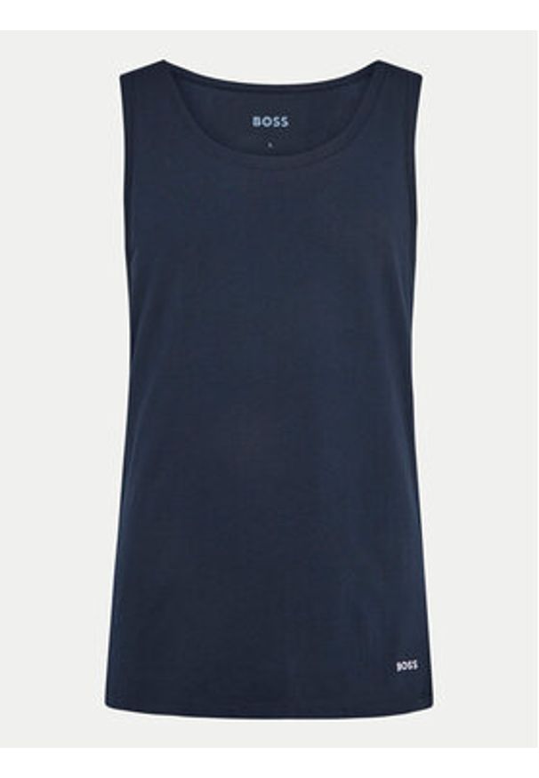 BOSS Komplet 3 tank topów 50532476 Kolorowy Regular Fit. Materiał: bawełna. Wzór: kolorowy