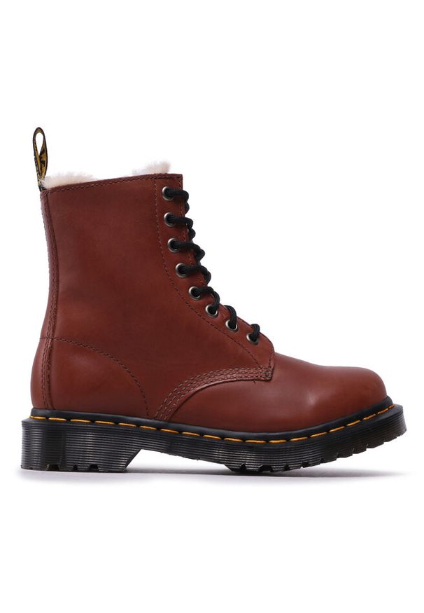 Glany Dr. Martens. Kolor: brązowy