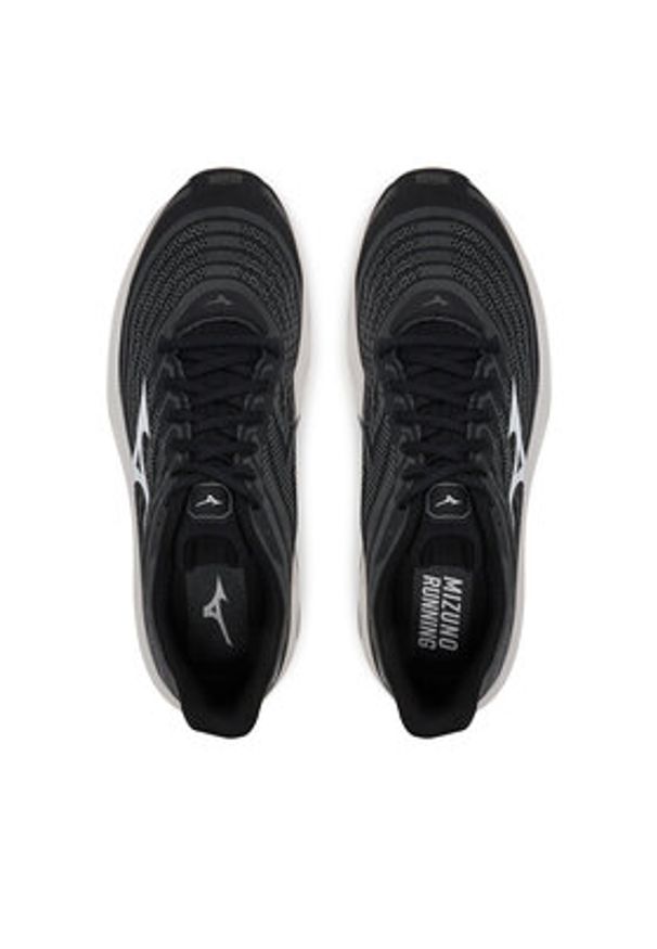 Mizuno Buty do biegania Wave Horizon 8 J1GC2526 Czarny. Kolor: czarny. Materiał: materiał. Model: Mizuno Wave