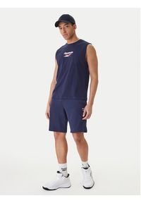 Reebok Tank top Bradshaw RK25560CCM Granatowy Regular Fit. Kolor: niebieski. Materiał: bawełna #4