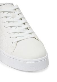 Armani Exchange Sneakersy XM000140 AF11916 M0028 Biały. Kolor: biały. Materiał: skóra #6