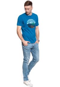 Mustang - MUSTANG T SHIRT Alex C Print 1009534 5320. Wzór: nadruk #4