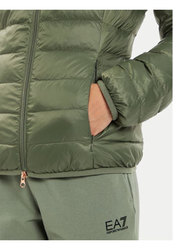 EA7 Emporio Armani Kurtka przejściowa 6DTB28 TNGPZ 0811 Zielony Regular Fit. Kolor: zielony. Materiał: syntetyk