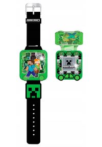 Kids Euroswan Zegarek Edukacyjny dla Dziecka Dzieci Minecraft Stoper Budzik Gry #1