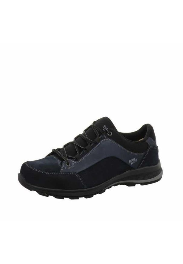 Buty trekkingowe Hanwag Banks Bunion LL Low. Kolor: czarny, niebieski, wielokolorowy. Materiał: materiał