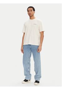 Guess Jeans T-Shirt M4BI75 K8FQ4 Écru Overshirt Fit. Materiał: bawełna #6