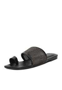 Eva Minge Japonki EO-NIA-V2221-163-1 Czarny. Kolor: czarny. Materiał: skóra, syntetyk #6