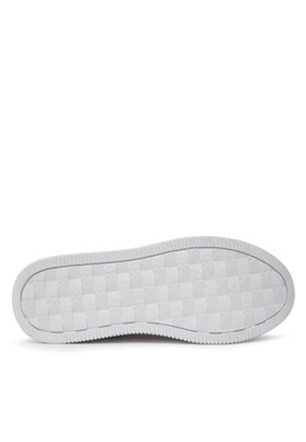 Calvin Klein Jeans Sneakersy YW0YW01433 Biały. Kolor: biały. Materiał: skóra