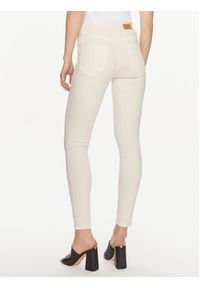 Vero Moda Jeansy Flash 10307571 Écru Skinny Fit