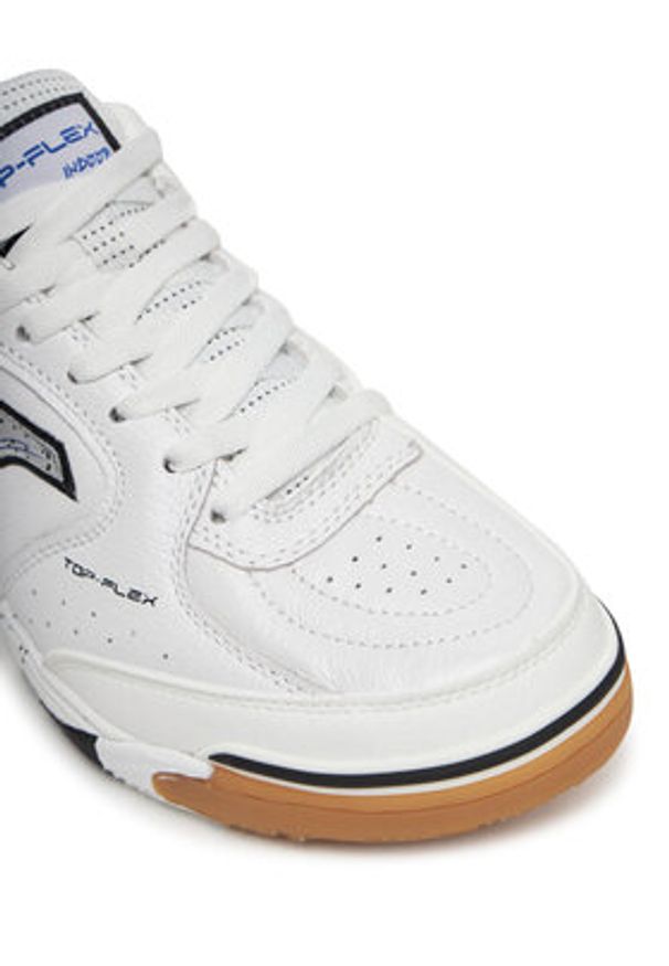 Joma Buty do piłki nożnej Top Flex Rebound 2532 TORS2532IN Biały. Kolor: biały. Materiał: skóra