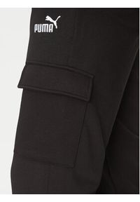Puma Spodnie dresowe Ess No. 1 Logo Cargo 682661 Czarny Regular Fit. Kolor: czarny. Materiał: bawełna, syntetyk #3