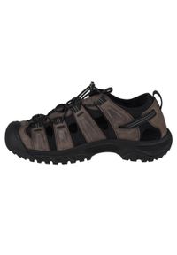 keen - Sandały męskie, Keen Targhee III Sandal. Kolor: brązowy. Materiał: tkanina, materiał, skóra, syntetyk. Sport: turystyka piesza