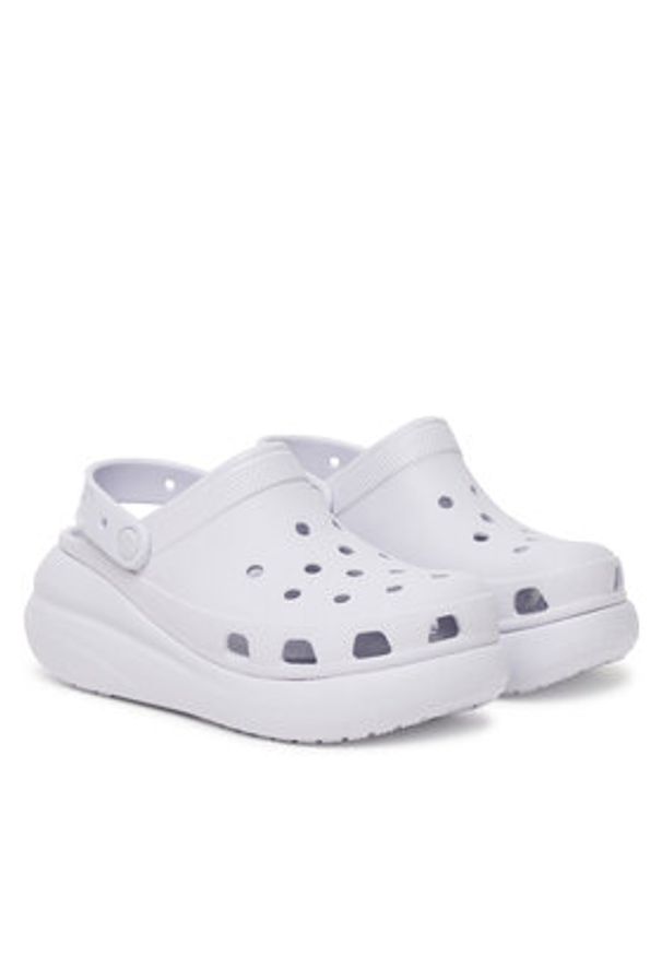 Crocs Klapki Classic Crush Clog 207521 Fioletowy. Kolor: fioletowy