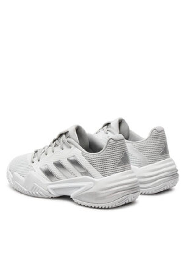 Adidas - adidas Buty do tenisa Barricade 13 Tennis IF0407 Biały. Kolor: biały. Materiał: materiał. Sport: tenis
