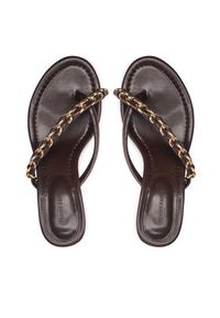Jenny Fairy Japonki LS5730-04C Brązowy. Kolor: brązowy. Materiał: skóra #4