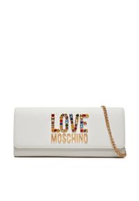 Love Moschino - LOVE MOSCHINO Torebka JC4335PP0IKJ0100 Biały. Kolor: biały. Materiał: skórzane