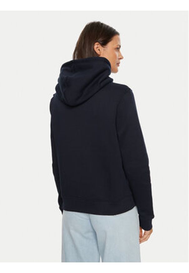 Guess Jeans Bluza W4YQ04 KC811 Granatowy Regular Fit. Kolor: niebieski. Materiał: bawełna