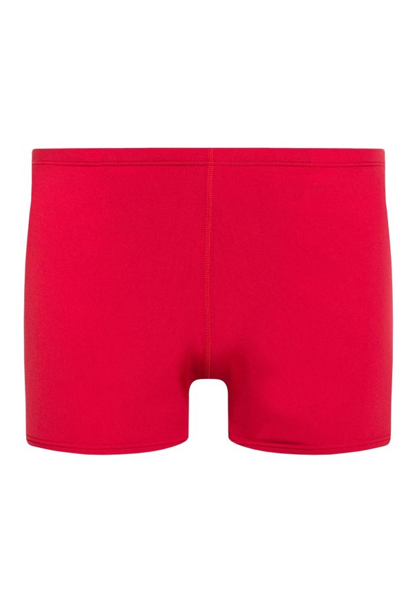 Bokserki kąpielowe męskie Nike Hydrastrong Solid Square Leg. Kolor: czerwony