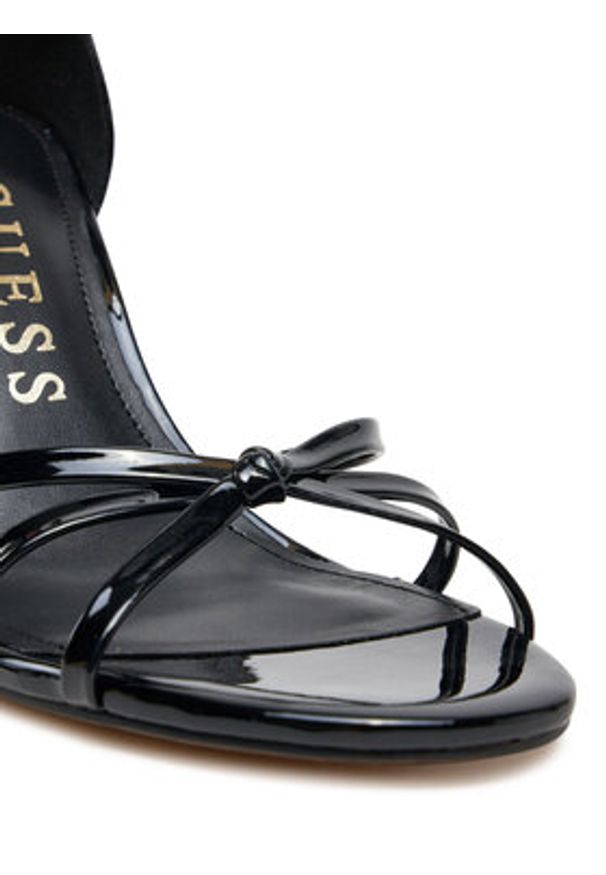 Guess Sandały FLJSPR PAF03 Czarny. Kolor: czarny. Materiał: skóra