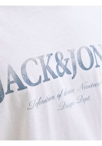 Jack & Jones T-Shirt Evin 12290173 Biały Regular Fit. Kolor: biały. Materiał: bawełna #8