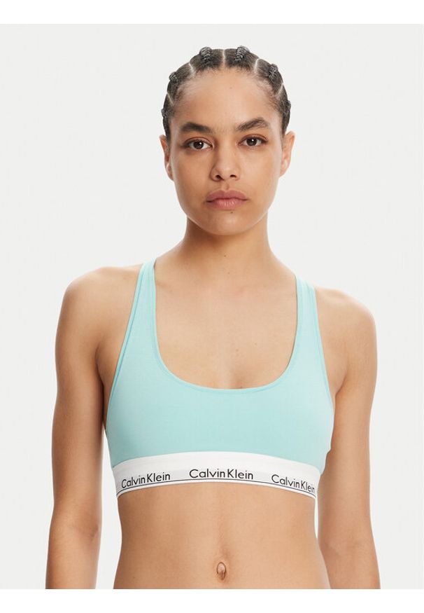 Calvin Klein Underwear Biustonosz top 0000F3785E Zielony. Kolor: zielony
