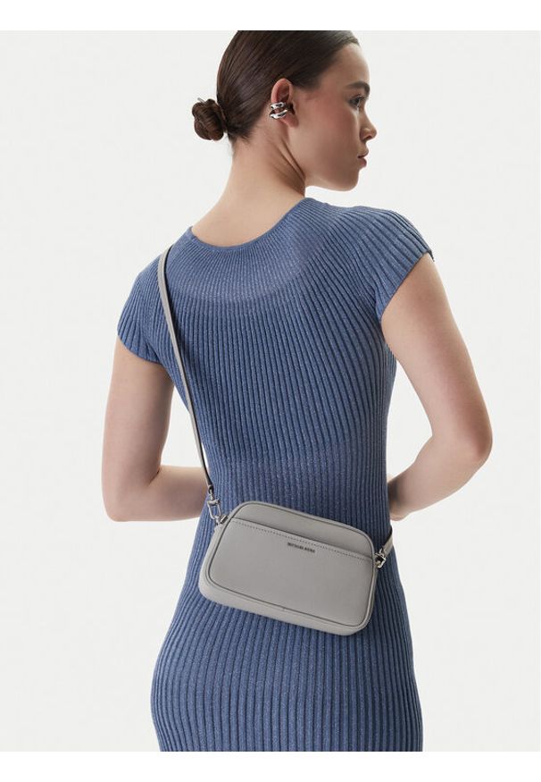 MICHAEL Michael Kors Torebka 32F5SJ6C5L Szary. Kolor: szary. Materiał: skórzane