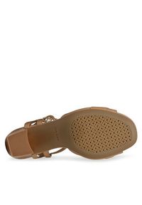 Geox Sandały D New Eraklia 80 D55RPA 000TU C5000 Beżowy. Kolor: beżowy. Materiał: skóra #5