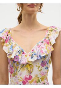 Vero Moda Sukienka letnia Dicthe 10323628 Kolorowy Regular Fit. Materiał: bawełna. Wzór: kolorowy. Sezon: lato #6