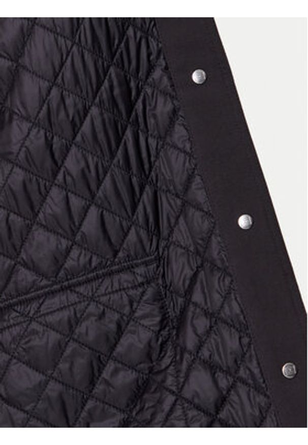 TOMMY HILFIGER - Tommy Hilfiger Kurtka przejściowa WW0WW46448 Czarny Regular Fit. Kolor: czarny. Materiał: syntetyk