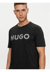 Hugo T-Shirt Dulivio_U243 50519724 Czarny Regular Fit. Kolor: czarny. Materiał: bawełna #5