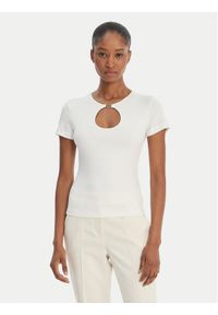 Rinascimento Bluzka CFC0128635003 Biały Regular Fit. Kolor: biały. Materiał: syntetyk #1